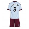 Aston Villa Victor Lindelof #3 Tredjedraktsett Barn 2026-27 Kortermet (+ korte bukser)